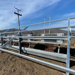 Estructura Paneles Solares Suelo hechas en Acero Galvanizado en Caliente