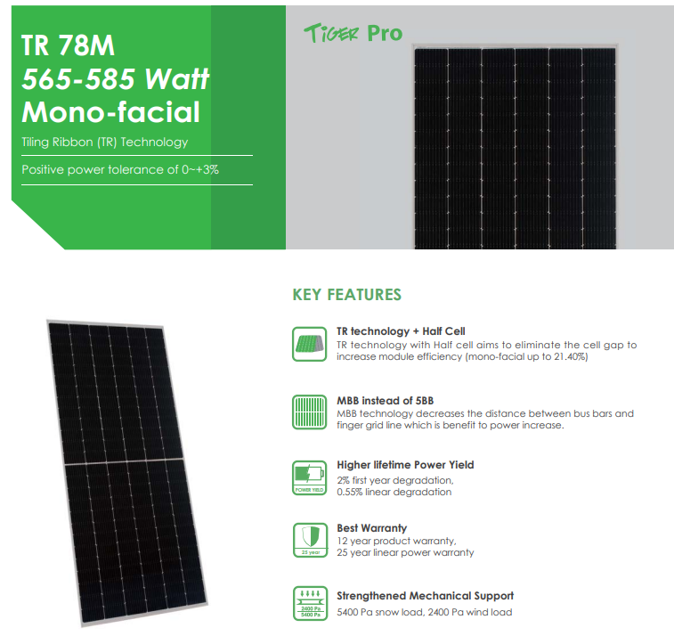 panel solar caracteristicas