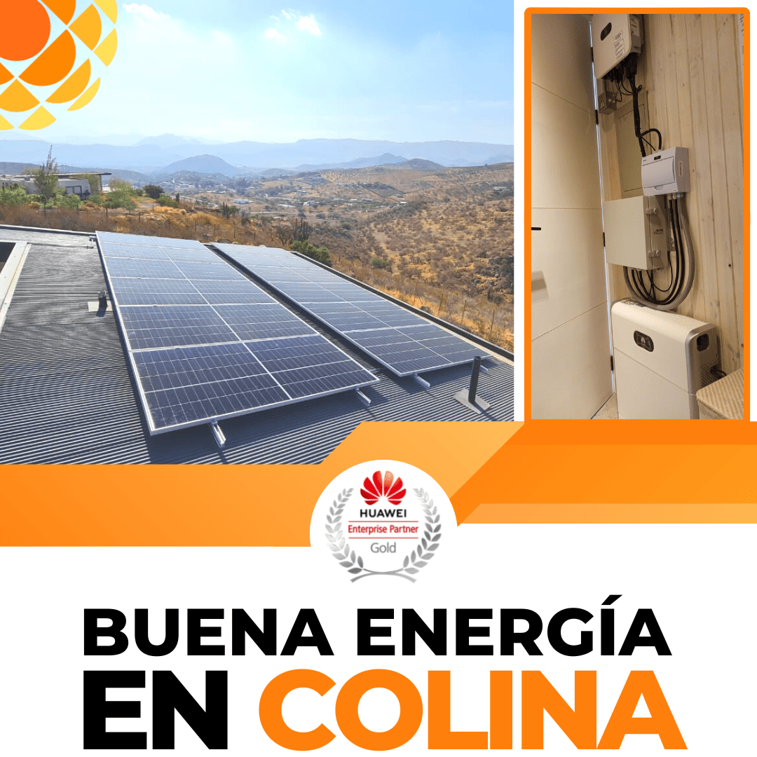 Solución Residencial Híbrida de Huawei con Paneles Trina Solar - EMAT Chile