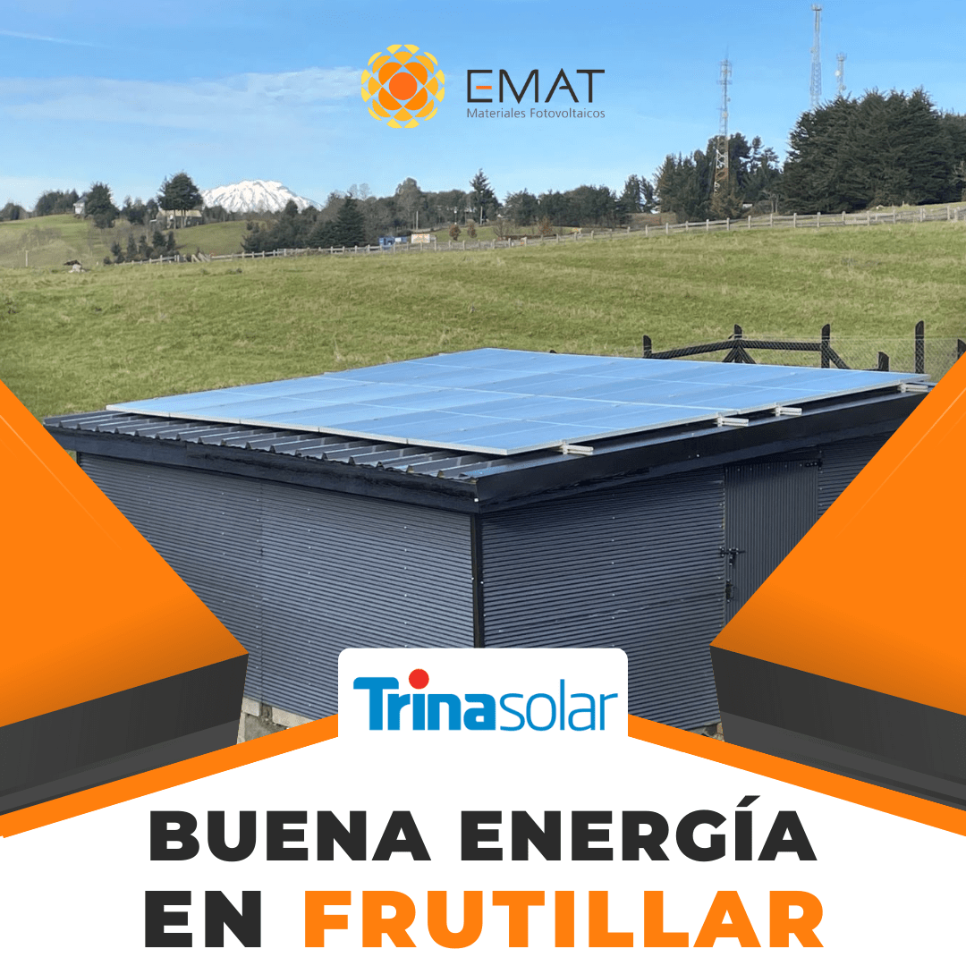 Instalación Solar Híbrida En Frutillar Con Equipos Huawei Y Trina Solar Emat Chile 6353