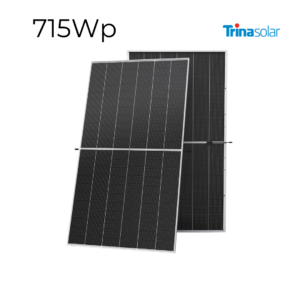 Paneles Solares Bifaciales de 715Wp Trina Solar