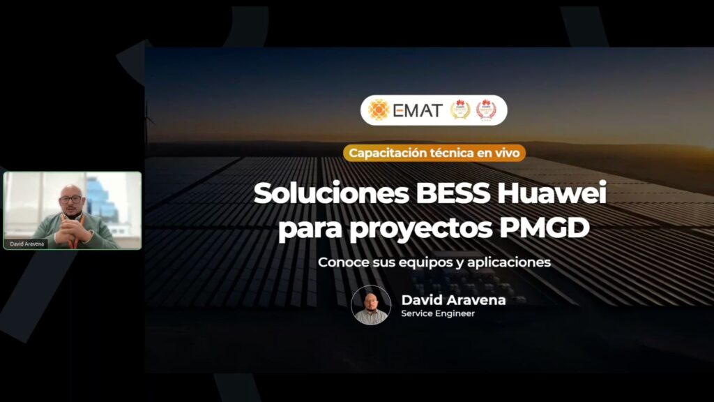 soluciones BESS para PMGD Huawei en Chile
